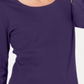 Karen Scott Women's 3/4-Sleeve Top  Purple Size XS