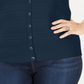 Charter Club Women's Plus Layering Textured Cardigan Sweater Blue Size 2X