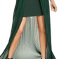 Marciano Women's Green Embellished Sleeveless V Neck Short Hi-Lo Formal Dress Size XS