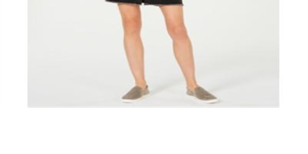 Style & Co Petite Frayed Denim Sleeveless Shirtdress Black Size 12 P