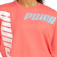 Puma Women's Modern Sport Crew Sweatshirt Orange Size M