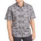 Alfani Men's Printed Shirt Gray Size XX-Large