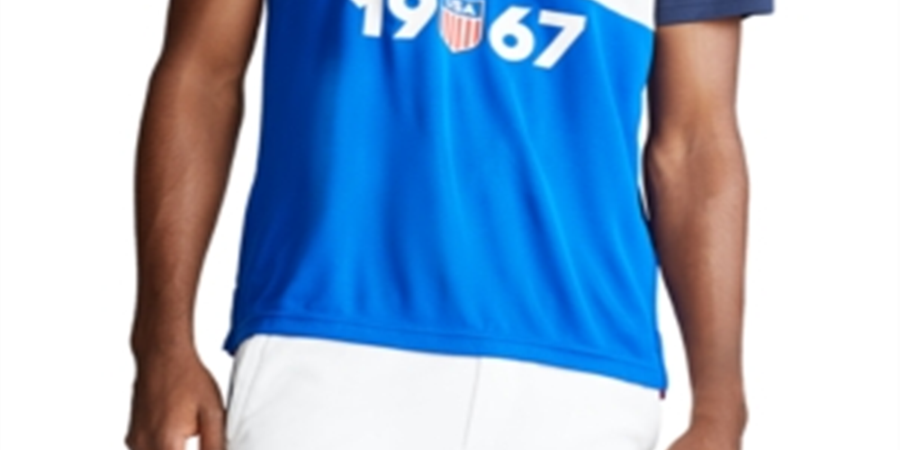 Polo Ralph Lauren Men's Classic Fit Performance Pique Polo Blue Size XL