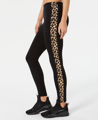 Puma Women's Wild Pack T7 Stripe Leggings Black Size Small