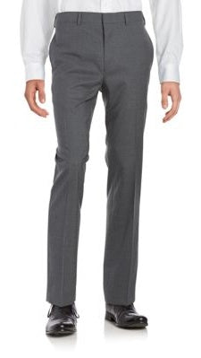 Ralph Lauren Men's Straight Leg Wool Pants Gray Size 34X30
