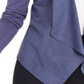 INC International Concepts Women's Knit Open Front Cardigan Sweater Blue Size Small