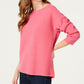 Style & Co Women's Ribbed Boatneck Sweater Pink Size Medium