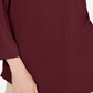 Charter Club Women's 3/4-Sleeve Top  Red Size XL