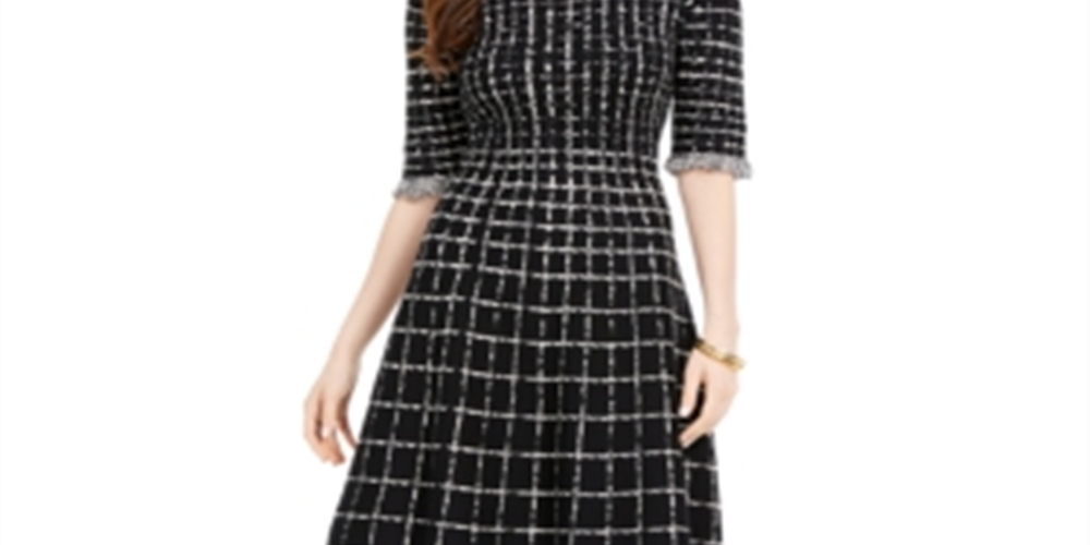 Taylor Women's Sweaterdress Black Size Small