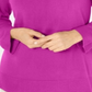Karen Scott Women's Bateau-Neck Long-Sleeve Sweater Raspberry Purple Size Medium
