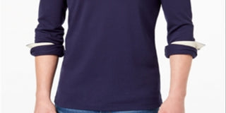 Club Room Men's Knit Performance Polo Blue Size XXL