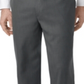 Perry Ellis Men's Portfolio Classic Fit Flat Front Sharkskin  Dress Pants Black Size 36X32