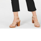 INC Women's Petite Cropped Skinny Pants  Deep Black  Size 12 P