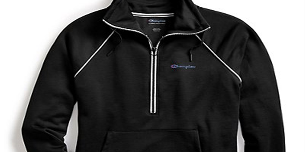 Champion Women's Zip up Jacket Black Size Small