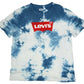 Levi's Men's Tie Dye Logo T-Shirt Blue Size XX-Large