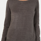 Karen Scott Women's Textured Stripe Sweater Green Size XX-Large