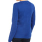 Karen Scott Women's Holiday Bicycle Sweater Blue Size 2XL