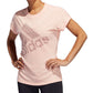 Adidas Women's Badge of Sport T-Shirt Pink Size Medium