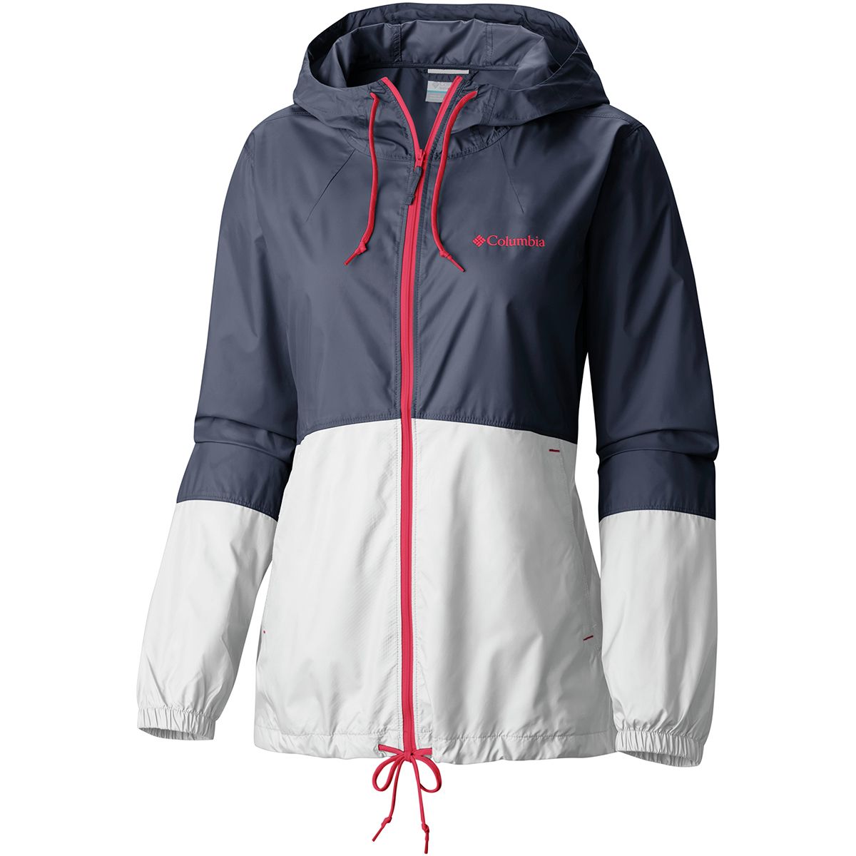 Columbia Women's Flash Forward Windbreaker Jacket Blue Size Medium