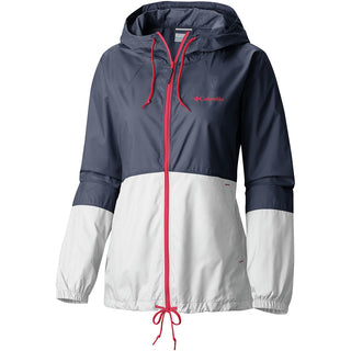 Columbia Women's Flash Forward Windbreaker Jacket Blue Size Medium