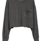 Free People Women's Austin Long Sleeve Top White Size S