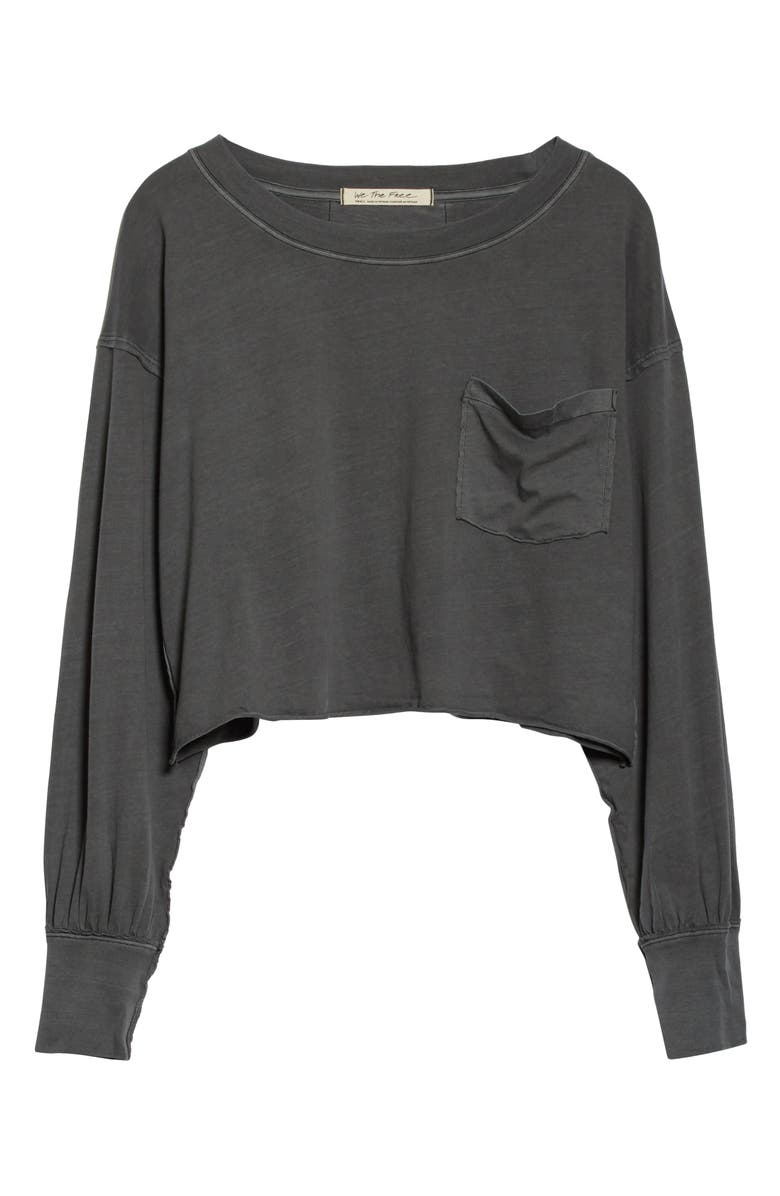 Free People Women's Austin Long Sleeve Top White Size S