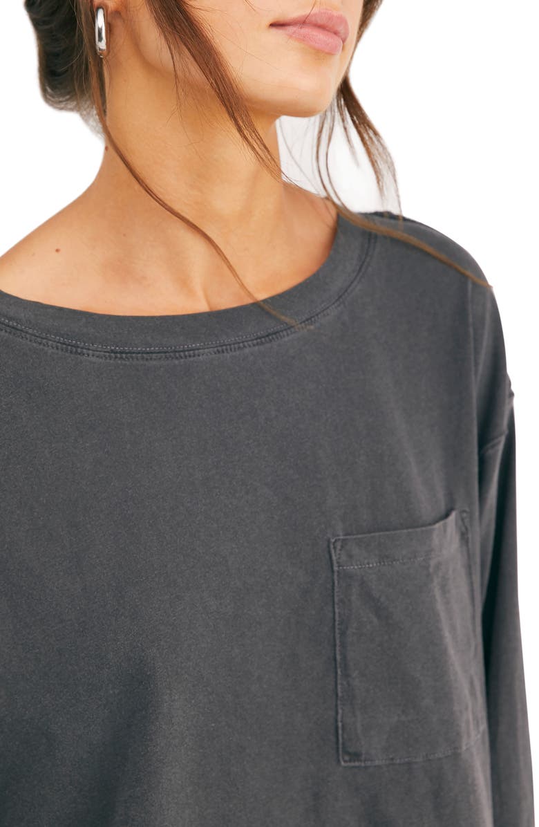 Free People Women's Austin Long Sleeve Top White Size S