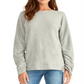 Rachel Roy Women's Ruched Long Sleeve Jewel Neck Sweater Gray Size XX-Large