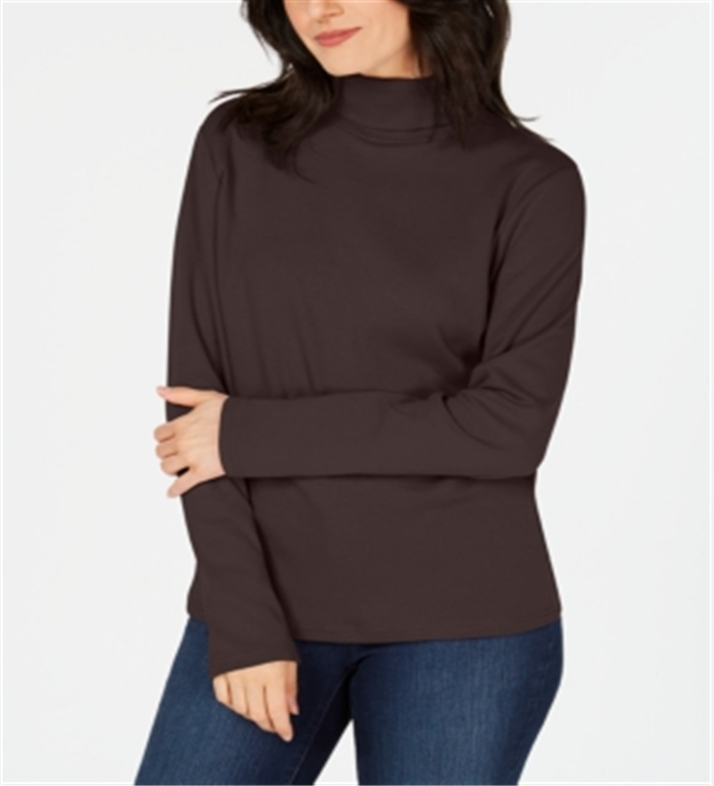 Karen Scott Women's Platform Wedge Sandals Brown Size L