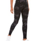 Ultra Flirt Junior's Tie Dyed Leggings Black Size Small