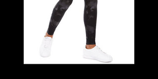 Ultra Flirt Junior's Tie Dyed Leggings Black Size Small