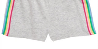 First Impressions Baby Girl's Side Stripe Shorts Gray Size 18MOS