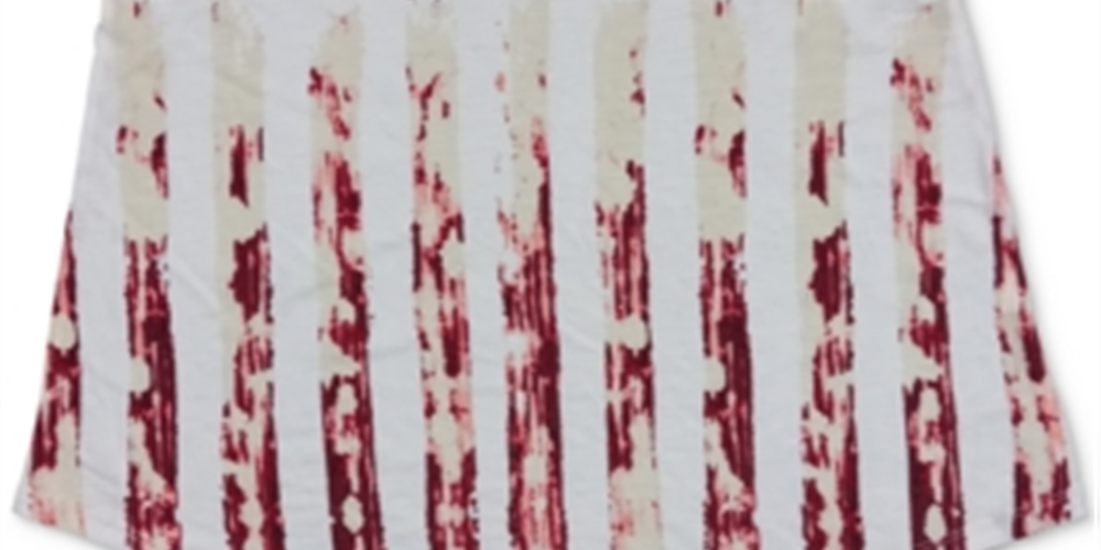 Style & Co Women's Flag Graphic Tank Top White Size Medium