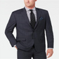 Ralph Lauren Men's Plaid Wool Suit Jacket Gray Size 44
