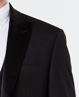 Ryan Seacrest Distinction Men's Stretch Slim Fit Tuxedo Jacket Black Size 44