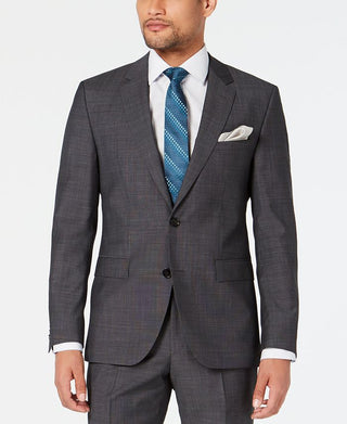 Hugo Boss Men's Modern Fit Suit Jacket Gray Size 48 C