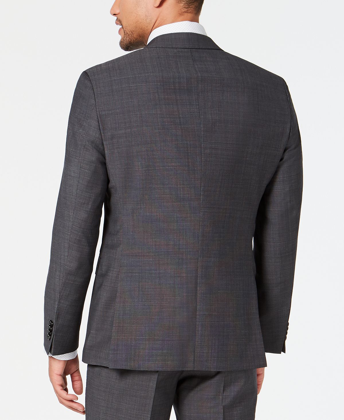 Hugo Boss Men's Modern Fit Suit Jacket Gray Size 48 C