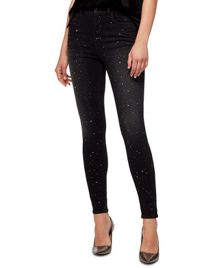 Sanctuary Women's Social Standard Denim High Rise Skinny Jeans Black Size 27