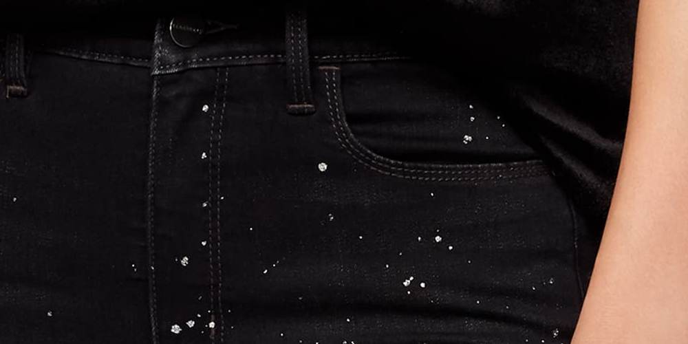 Sanctuary Women's Social Standard Denim High Rise Skinny Jeans Black Size 27