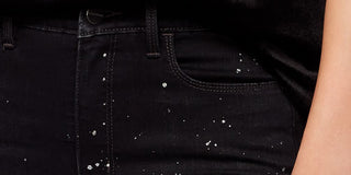 Sanctuary Women's Social Standard Denim High Rise Skinny Jeans Black Size 27