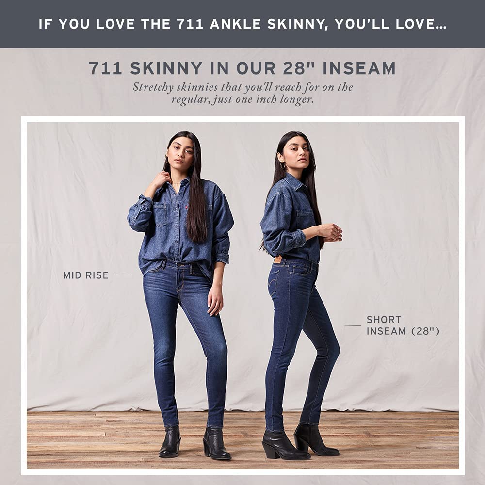 Levi's Women's 711 Skinny Ankle Jeans Blue Size 30