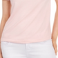 Maison Jules Lace-Collar Top Pink Size 2XL