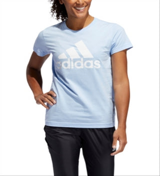 Adidas Women's Basic Badge of Sport T-Shirt White Size XS