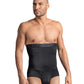 Leo Men's Extra High Waisted Moderate Shaping Brief Black Size Large
