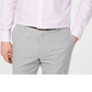 Tasso Elba Men's Regular Fit Button Front French Cuff Shirt Pink Size XL
