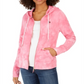 Tommy Hilfiger Men's Cotton Tie Dyed Hoodie Pink Size M