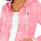 Tommy Hilfiger Men's Cotton Tie Dyed Hoodie Pink Size M
