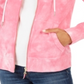 Tommy Hilfiger Men's Cotton Tie Dyed Hoodie Pink Size M