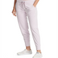 DKNY Women's Sport Velour Logo Print Joggers Pink Size Small