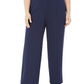 JM Collection Women's SeaPants Blue Size Petite Small